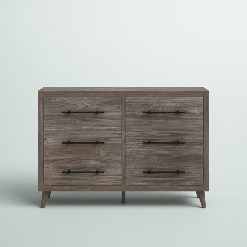 Mercury Row® Kai 6 Drawer Dresser & Reviews Wayfair